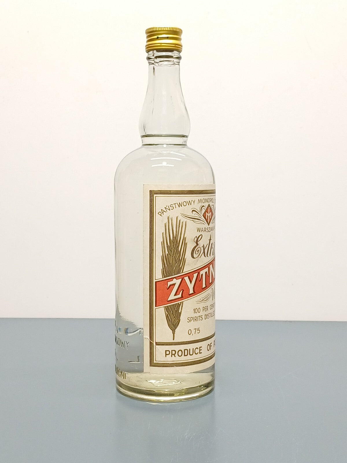 Vodka 1970 Polmos Zytnia Rey Extra bott.75 cl