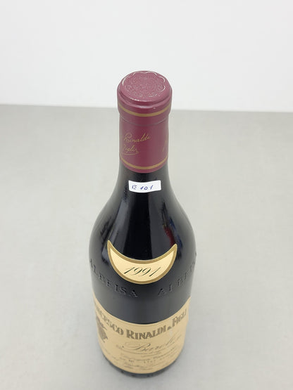 Barolo Francesco Rinaldi 1991 Vigneto Cannubbio bott.75 cl 13.5%