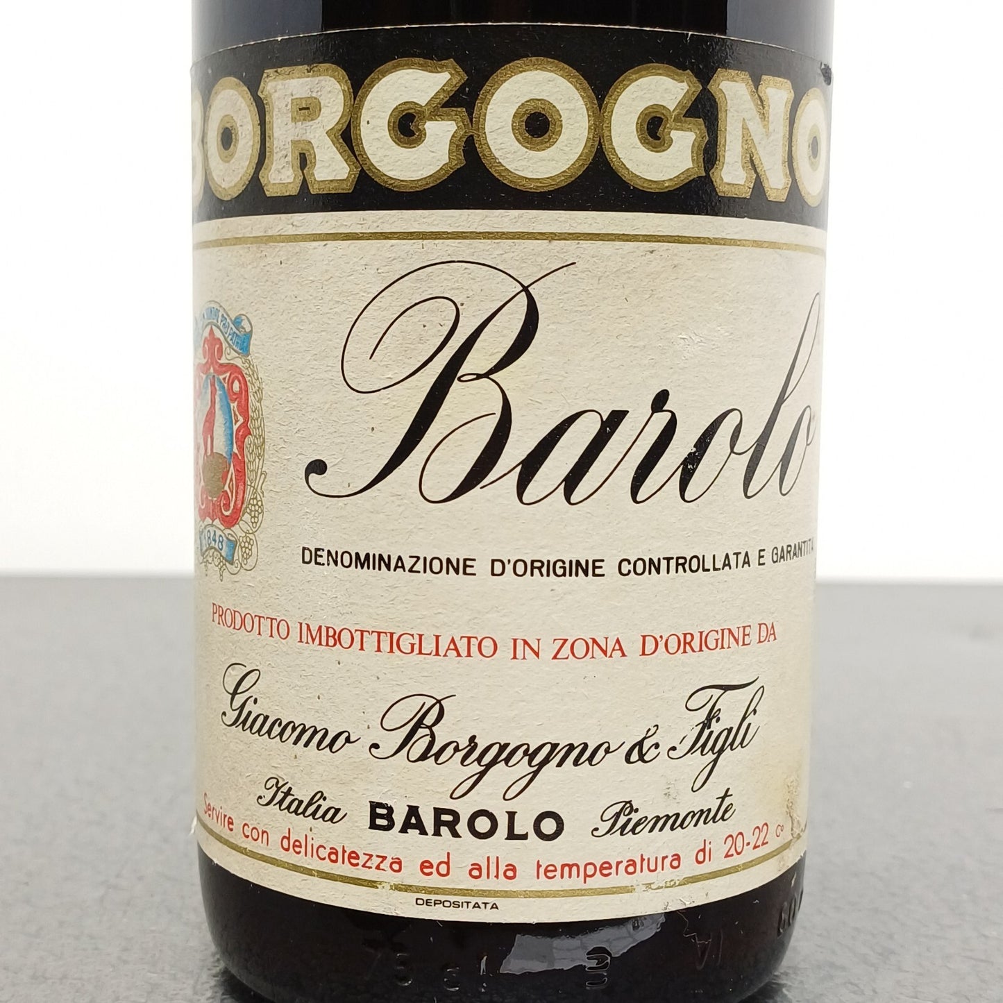 Barolo Borgogno 1980 Riserva bott.75 cl 13.5%
