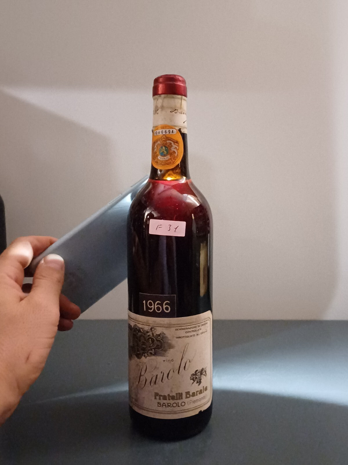 Barolo 1966 Fratelli Barale Piedmont, Italy bott.0.72 cl