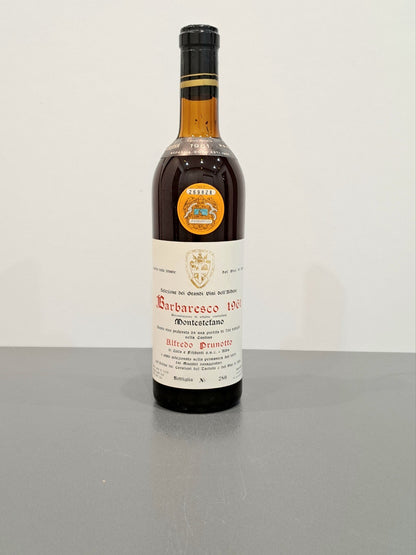 Barbaresco Riserva 1961 Alfredo Prunotto, Cavalieri Del Tartufo Montestefano 72cl