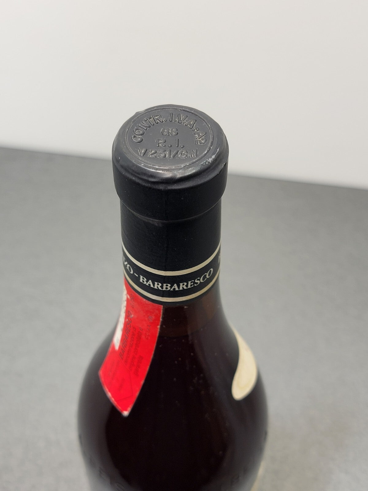 Barbaresco Luigi Bianco 1983 Vigna Faset bott. 75 cl 13.5%