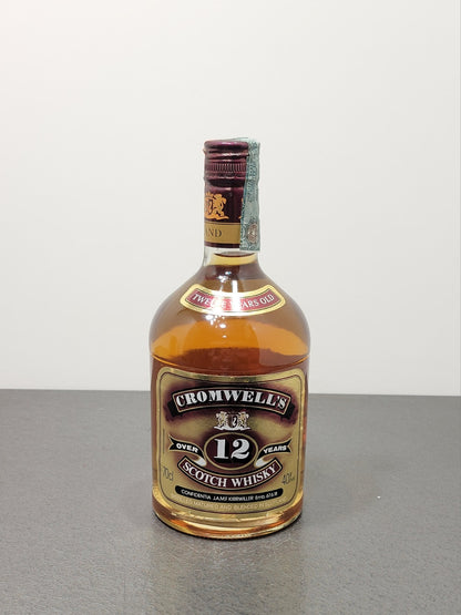 Whisky Cromwell’s Over 12 years 1990s Blended Scotch Whisky bott.70 cl 40%