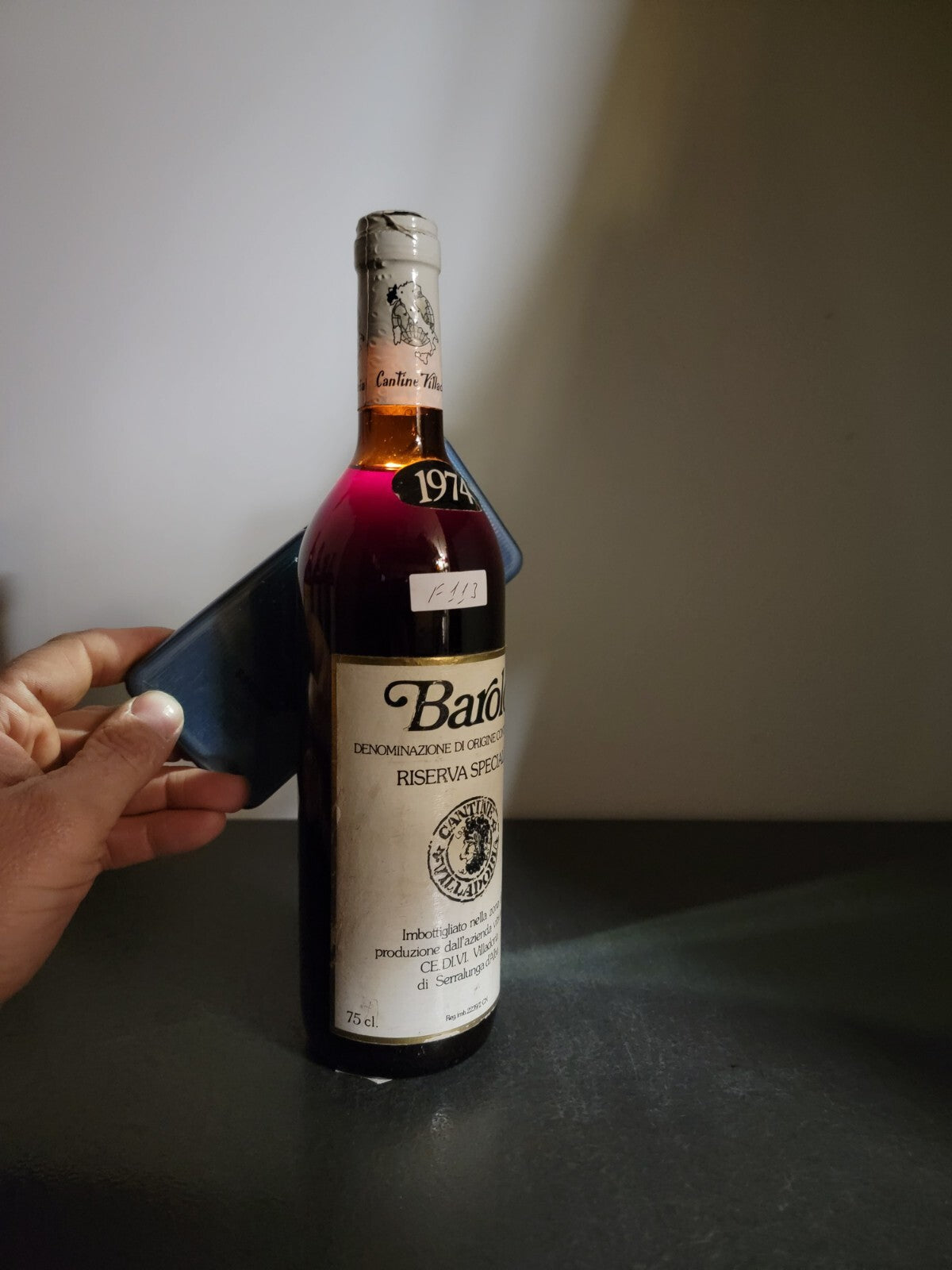 Barolo Villadoria 1974 Riserva Speciale Serralunga D'alba CE DI VI 75 cl 13%
