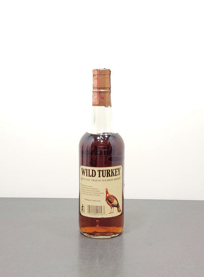 Wild Turkey 101 Proof 1990s Kentucky Straight BourbonWhisky Nichols 70 cl 50.5%