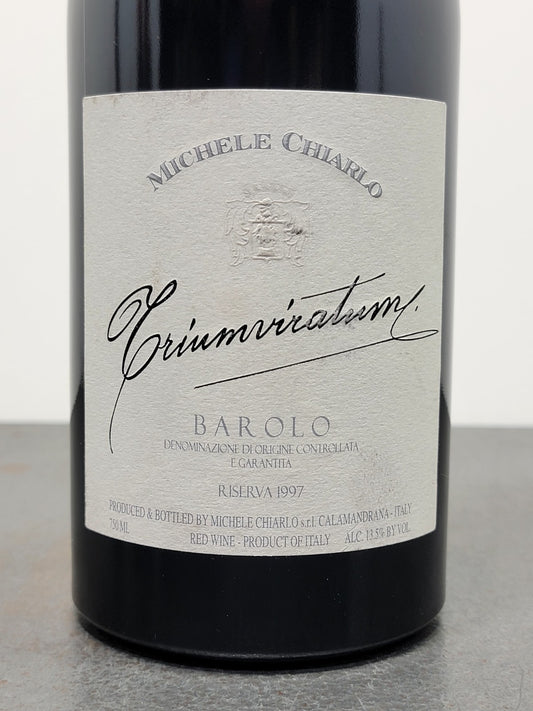 Barolo Triumviratum Riserva 1997 Michele Chiarlo bott. 75 cl 13.5%