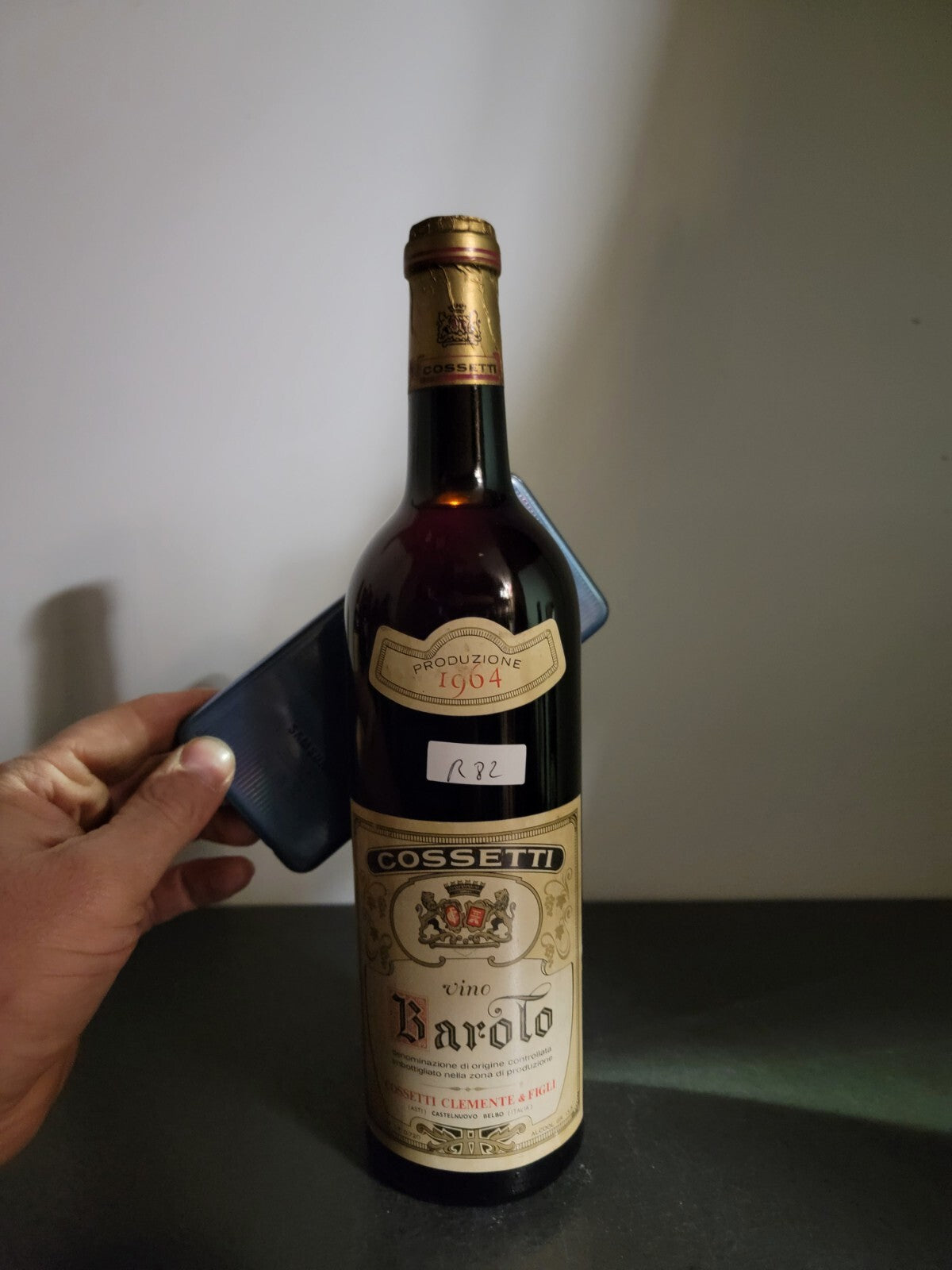 Barolo Cossetti 1964 Clemente & Figli bott.72 cl 13.5%