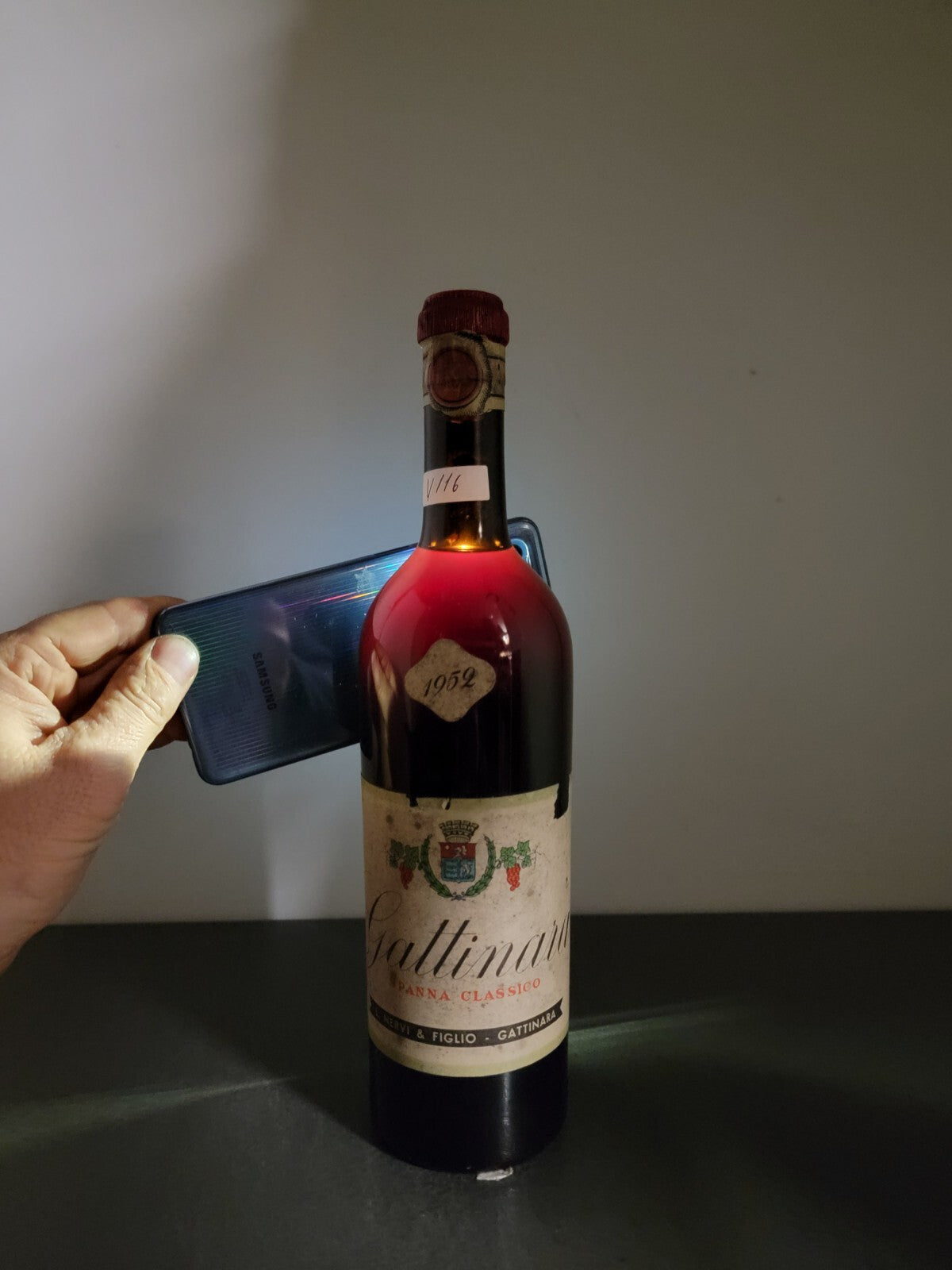 Gattinara Luigi Nervi 1952 Spanna Classico bott.75 cl 13%