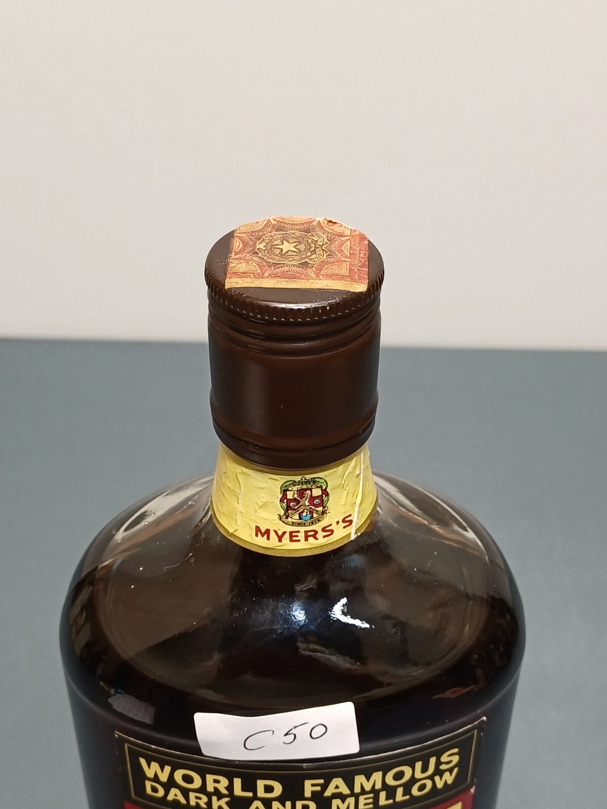 Rum 1980s Myers’s World Famous Dark Mellow Jamaica Fred LMyers bott.75 cl