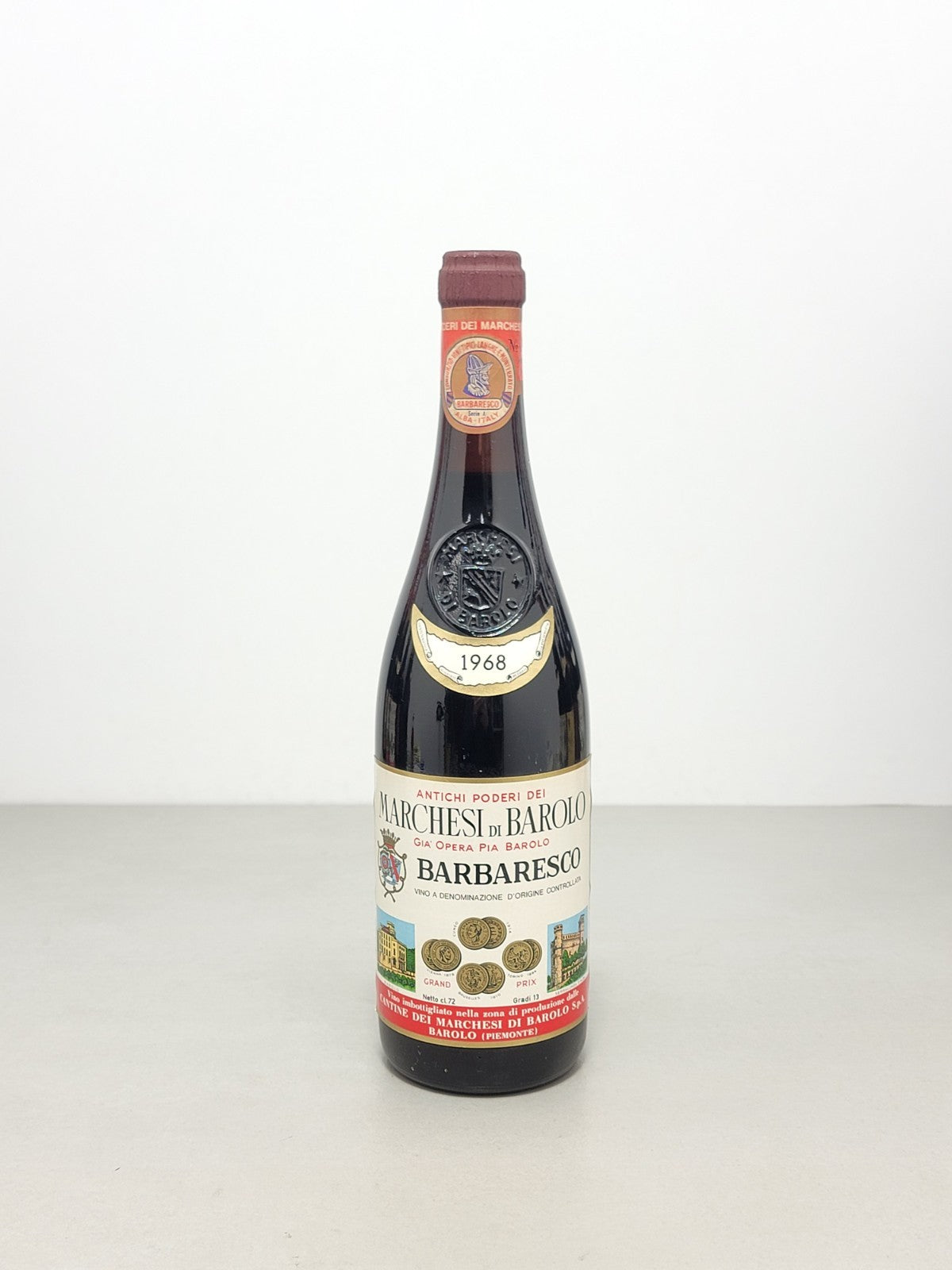 Barbaresco Marchesi 1968 bott. 72 cl 13%