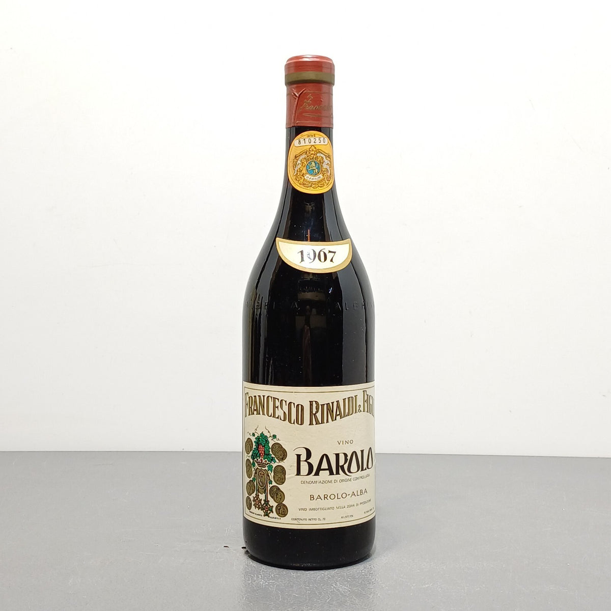 Barolo 1967 Francesco Rinaldi bott. 72 cl 13.5%