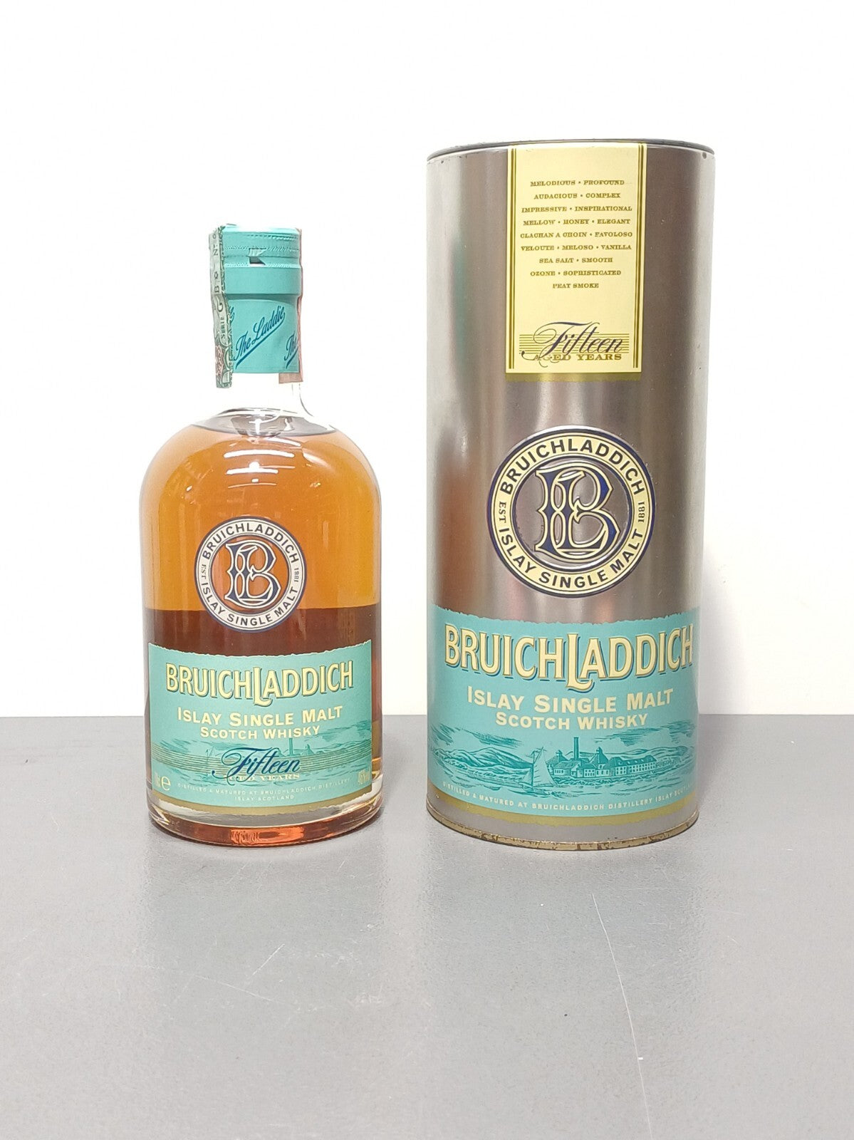 Whisky Bruichladdich 15 years Islay Single Malt 1990s bott.70 cl 46%