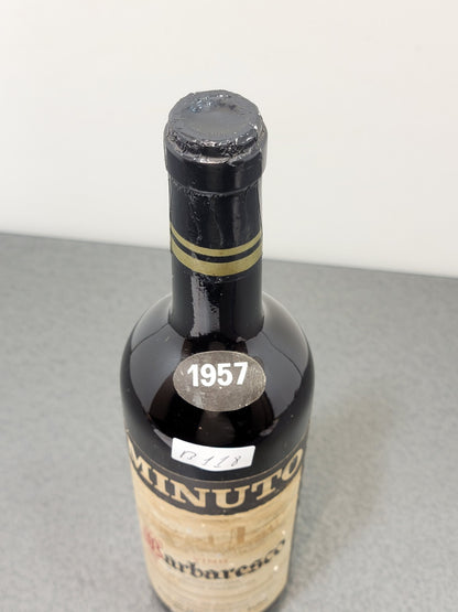 Barbaresco Minuto 1957 bott. 72 cl 13%