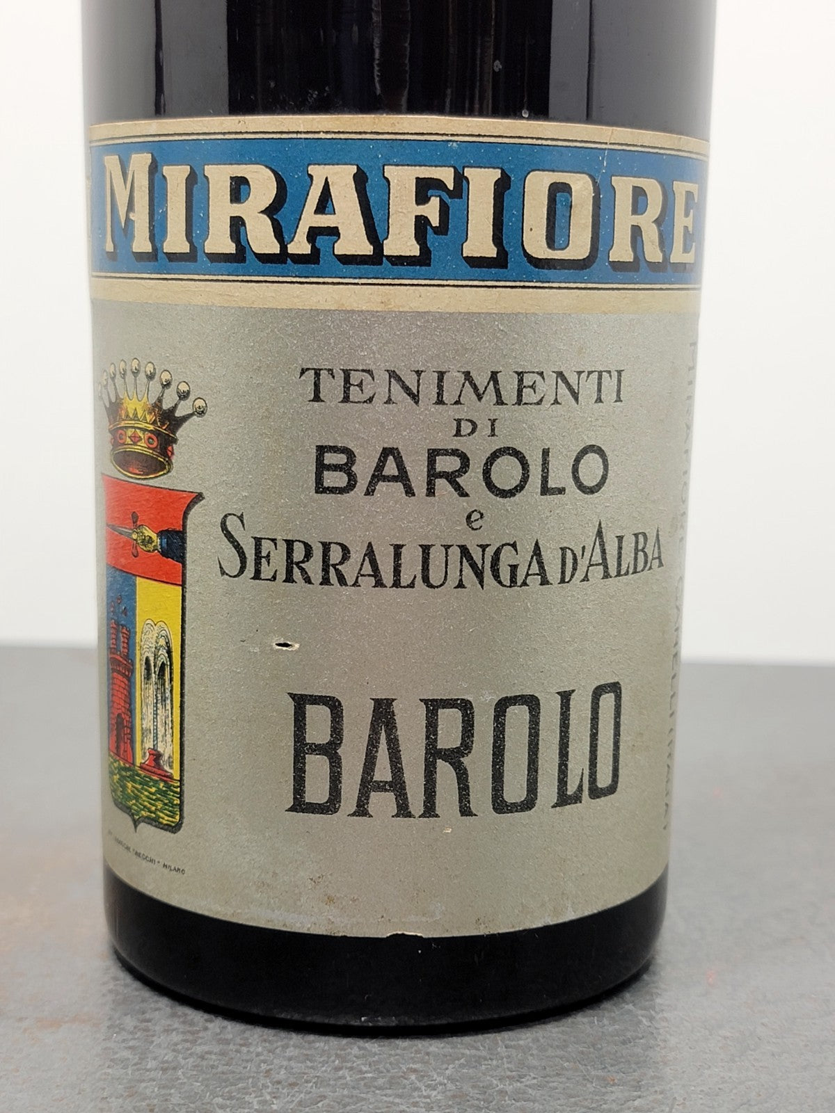 Barolo Mirafiore 1929 Serralunga D'alba Canelli Bott.75 cl 14%