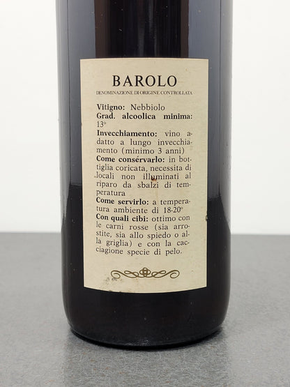 Barolo Fratelli Giacosa 1976 Neive bott. 75 cl 13%