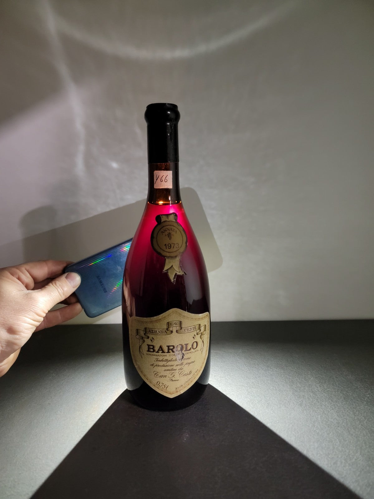 Barolo Cav. G. Ceste 1973 bott.75 cl 13%