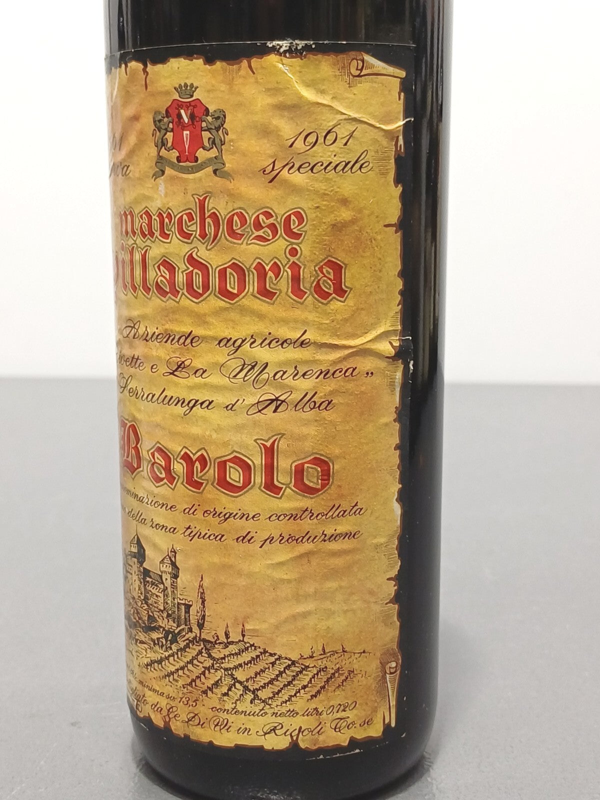 Barolo Villadoria 1961 Riserva Speciale bott72 cl 14%