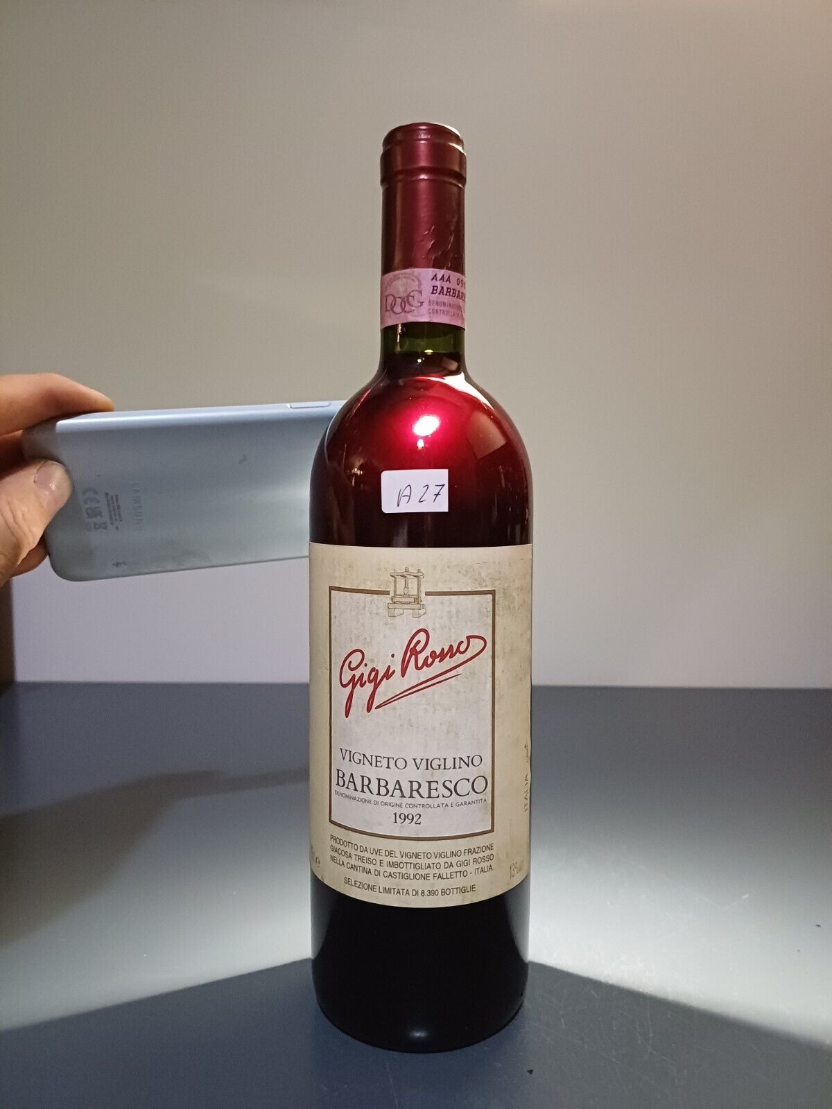 Barbaresco 1992 Gigi Rosso Vigneto Viglino bott..0.75 cl