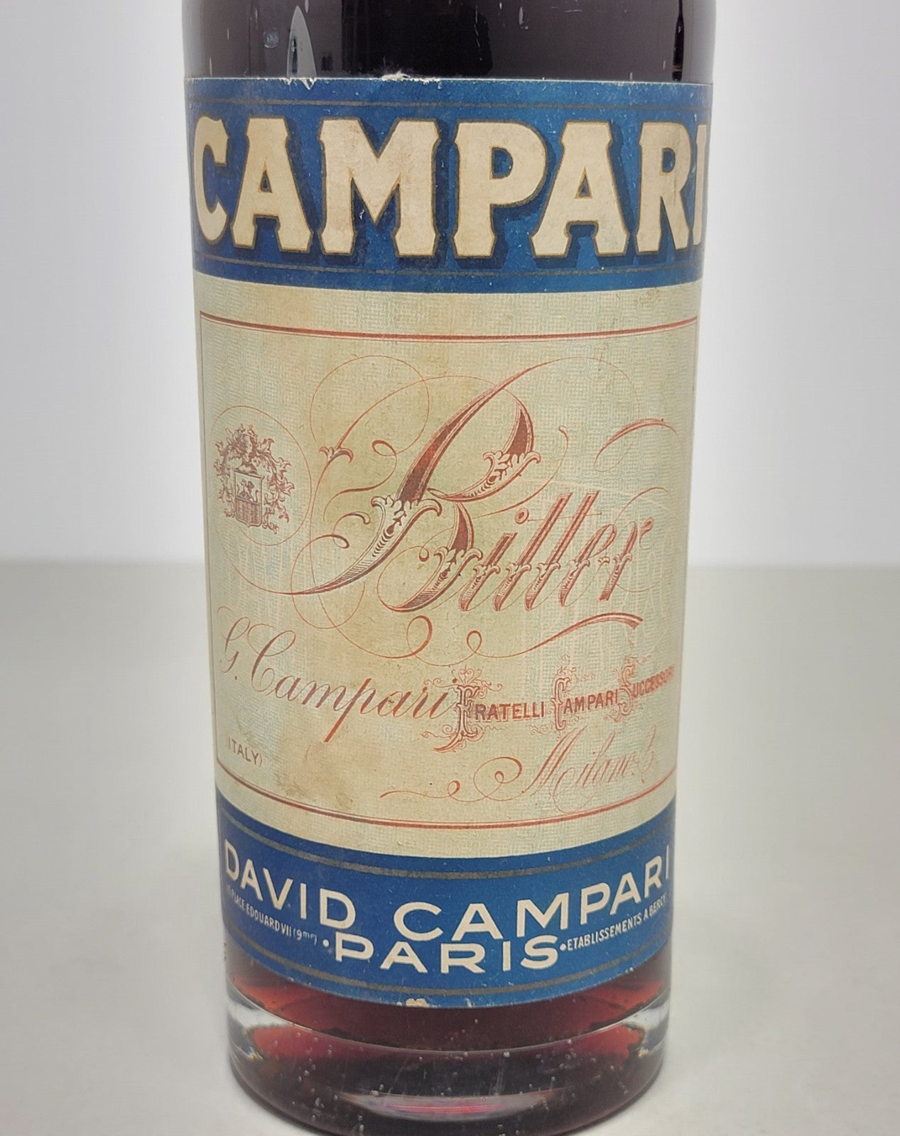 Campari Bitter Paris 1930s Davide Campari Paris bott.93 cl 26%