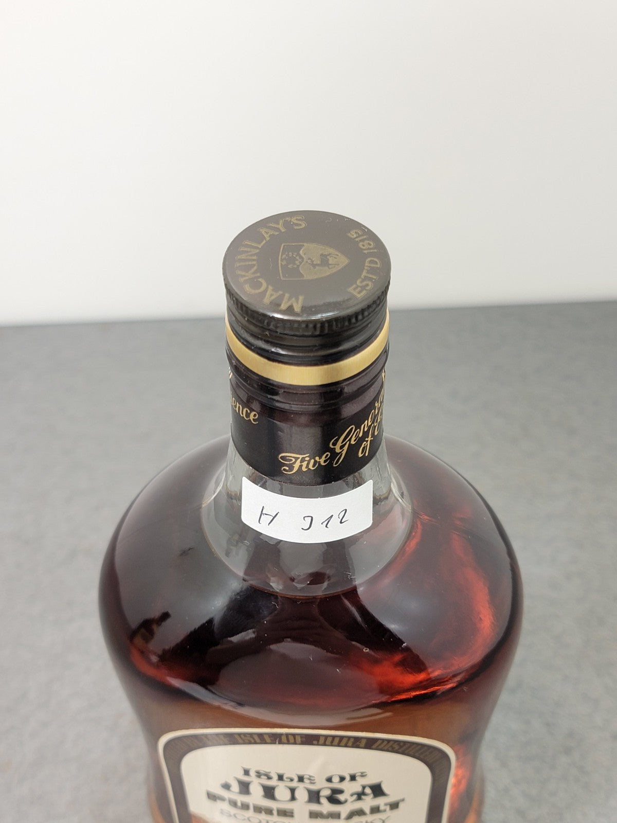 Whisky Isola di Jura 8 years 1980s Pure Malt Scotch Charles Mackinlay 75 cl 40%