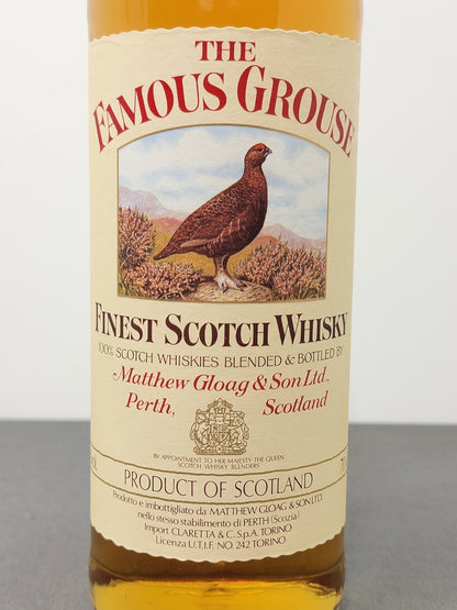 Whisky Famous Grouse 1980s Finest Scotch Whisky bott.70 cl 40%