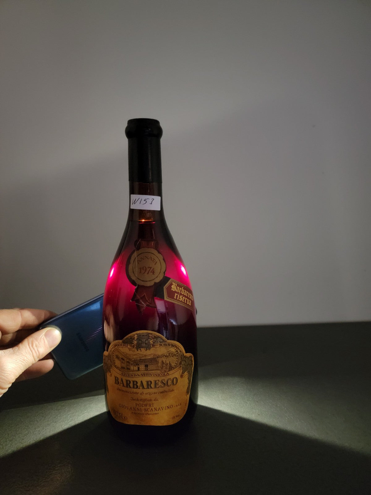 Barbaresco Scanavino Riserva 1974 bott.75 cl 13%