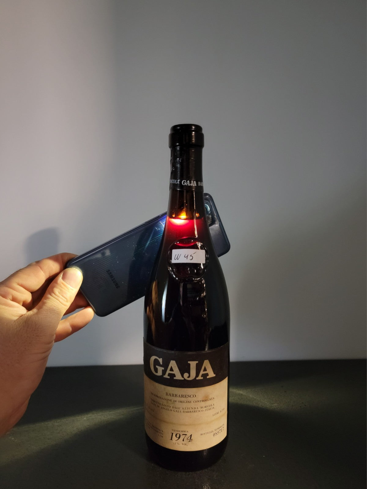 Gaja Barbaresco 1974 Angelo Gaja bott.72 cl 13%