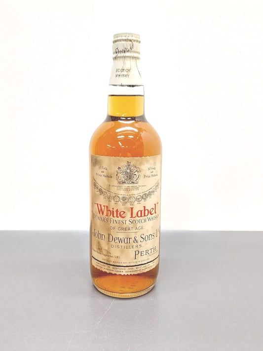 Whisky John Dewar&Sons 1950s White Label Perth bott.75 cl 40%
