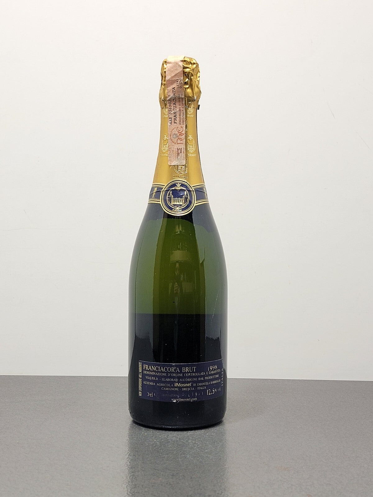 Franciacorta IL Mosnel 1998 Millesimato Emanuela Barboglio bott.75cl 12.5%