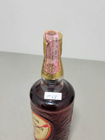 Whisky Cream of Kentucky James E. Pepper's 1960s Straight Bourbon bott.75 cl 40%