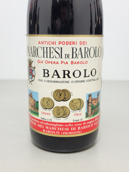 Barolo Marchesi di Barolo 1968 bott.72 cl 13%
