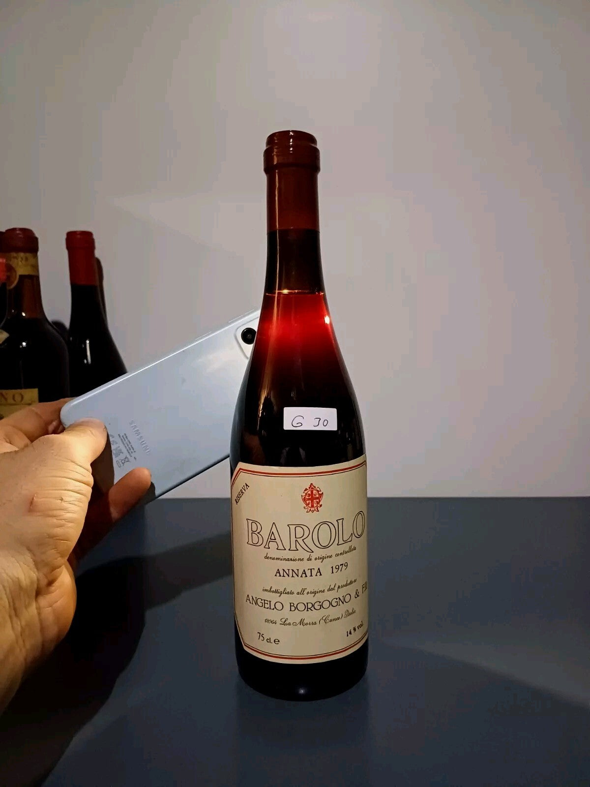 Barolo 1979 Angelo Borgogno La Morra Riserva bott.75 cl