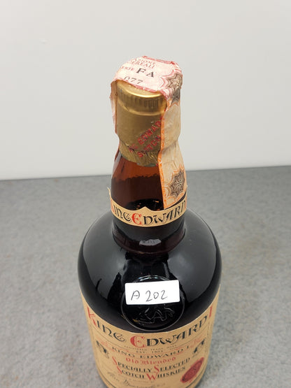 Whisky King Edward 1960s Clan Munro Specially Selected Scotch Whisky 75 cl 43%