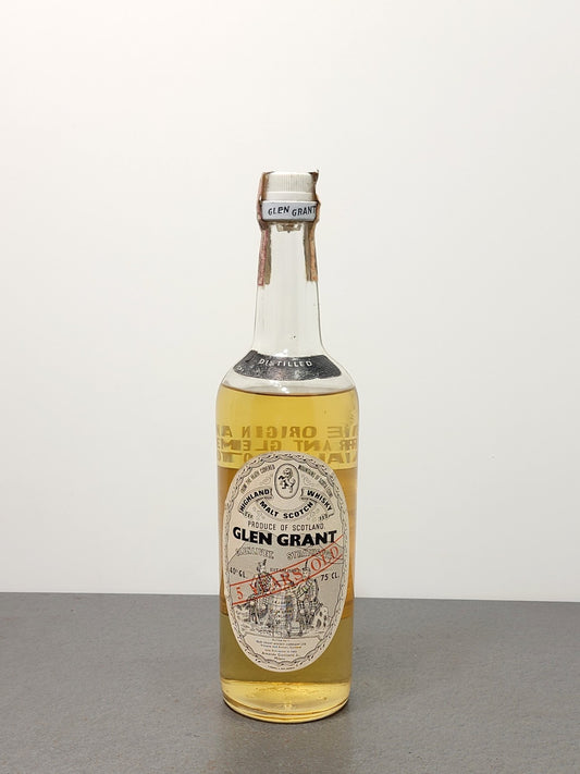 Glen Grant Glenlivet 5 years 1966 Highland Malt Scotch Whisky bott.75 cl 40%