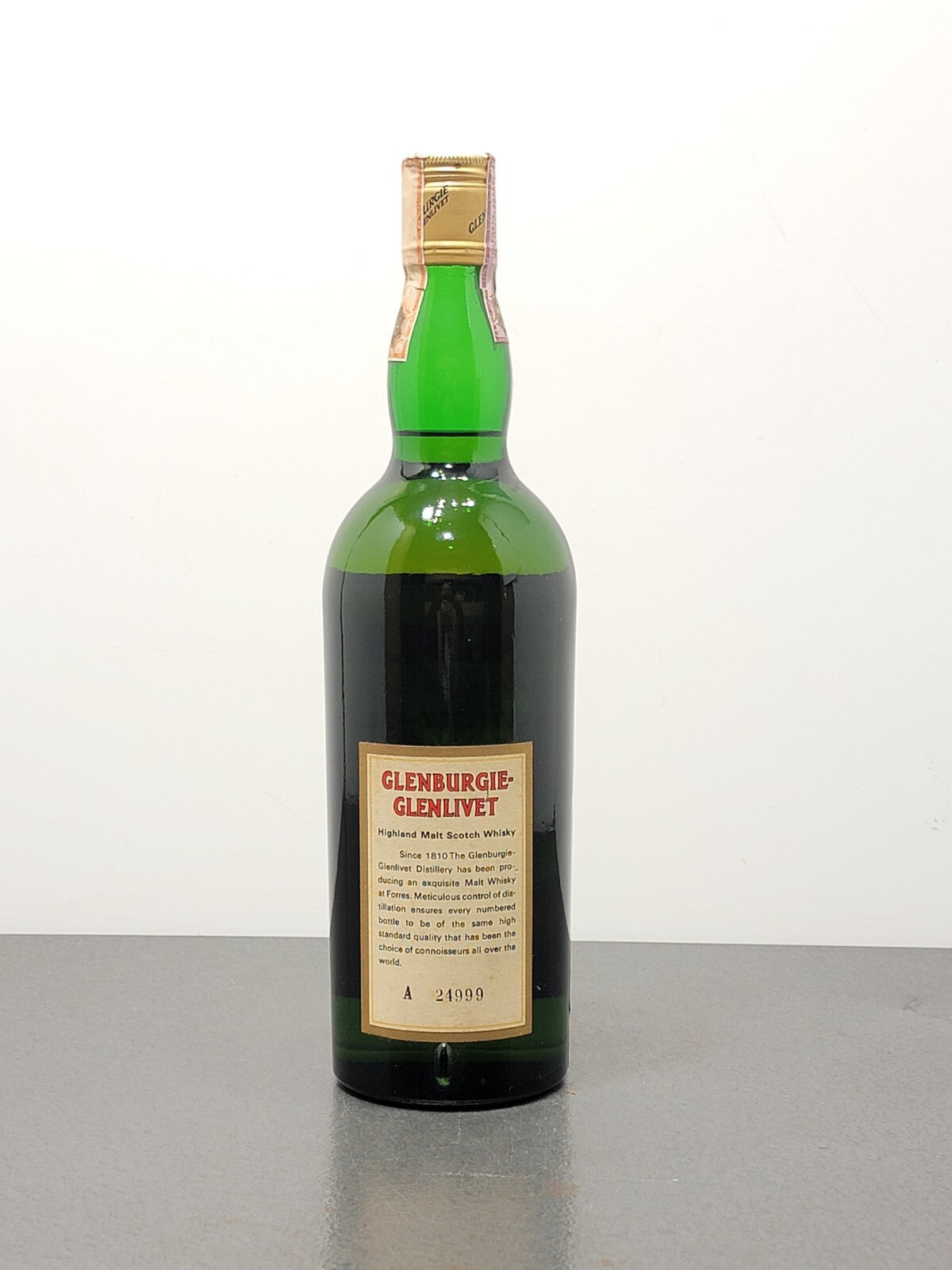 Glenburgie Glenlivet 1970s 5 Years Single Highland Malt Scotch Whisky bott.75 cl