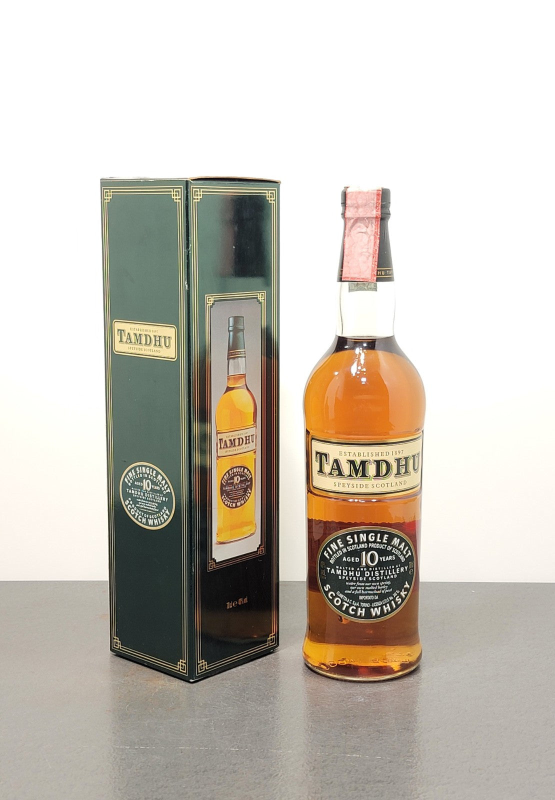 Whisky Tamdhu 10 Years 1990s Fine Single Malt Scotch Whisky bott.70 cl 40%