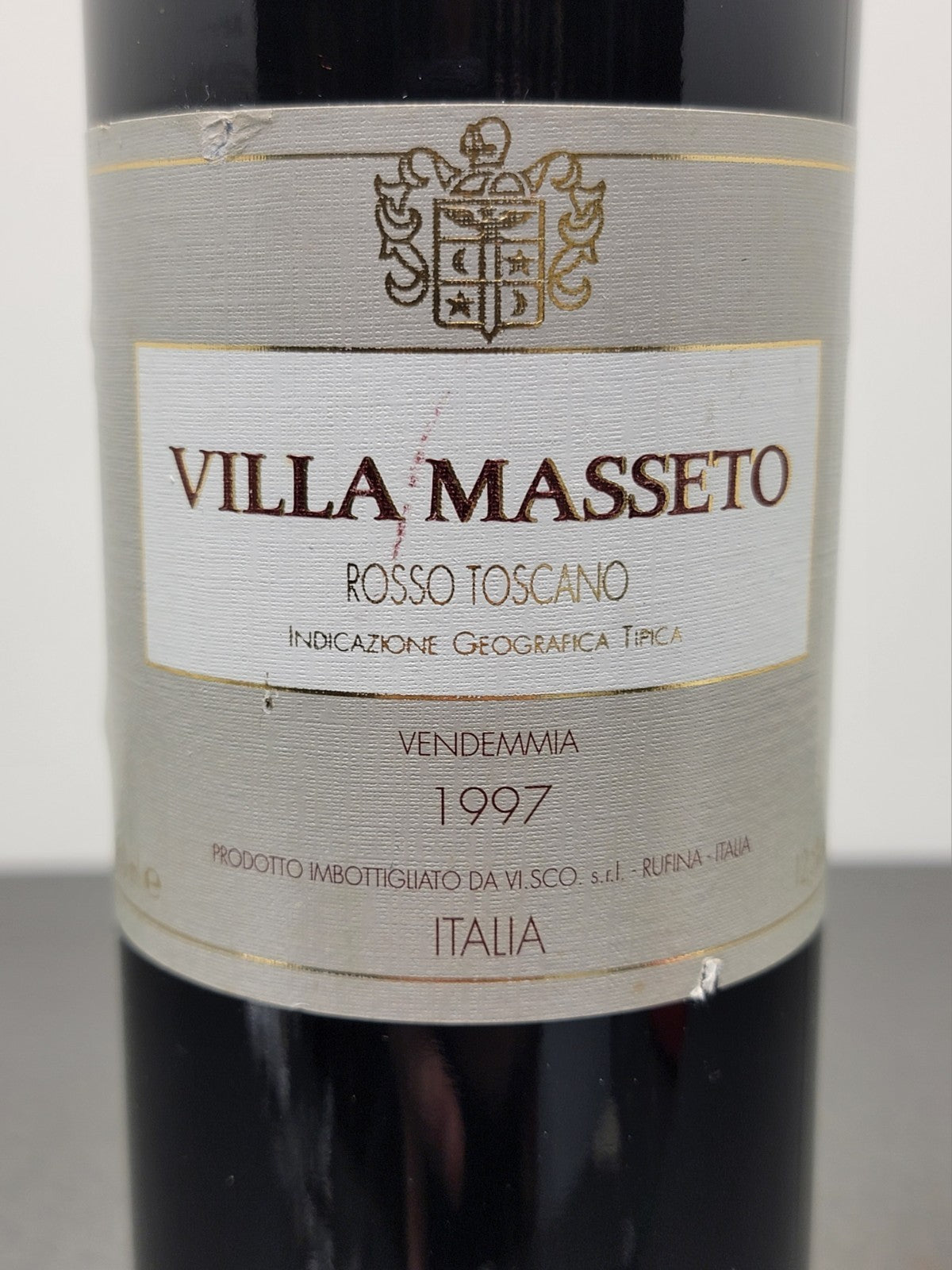 Villa Masseto Rosso Toscano 1997 Rufina bott.75 cl 12.5%