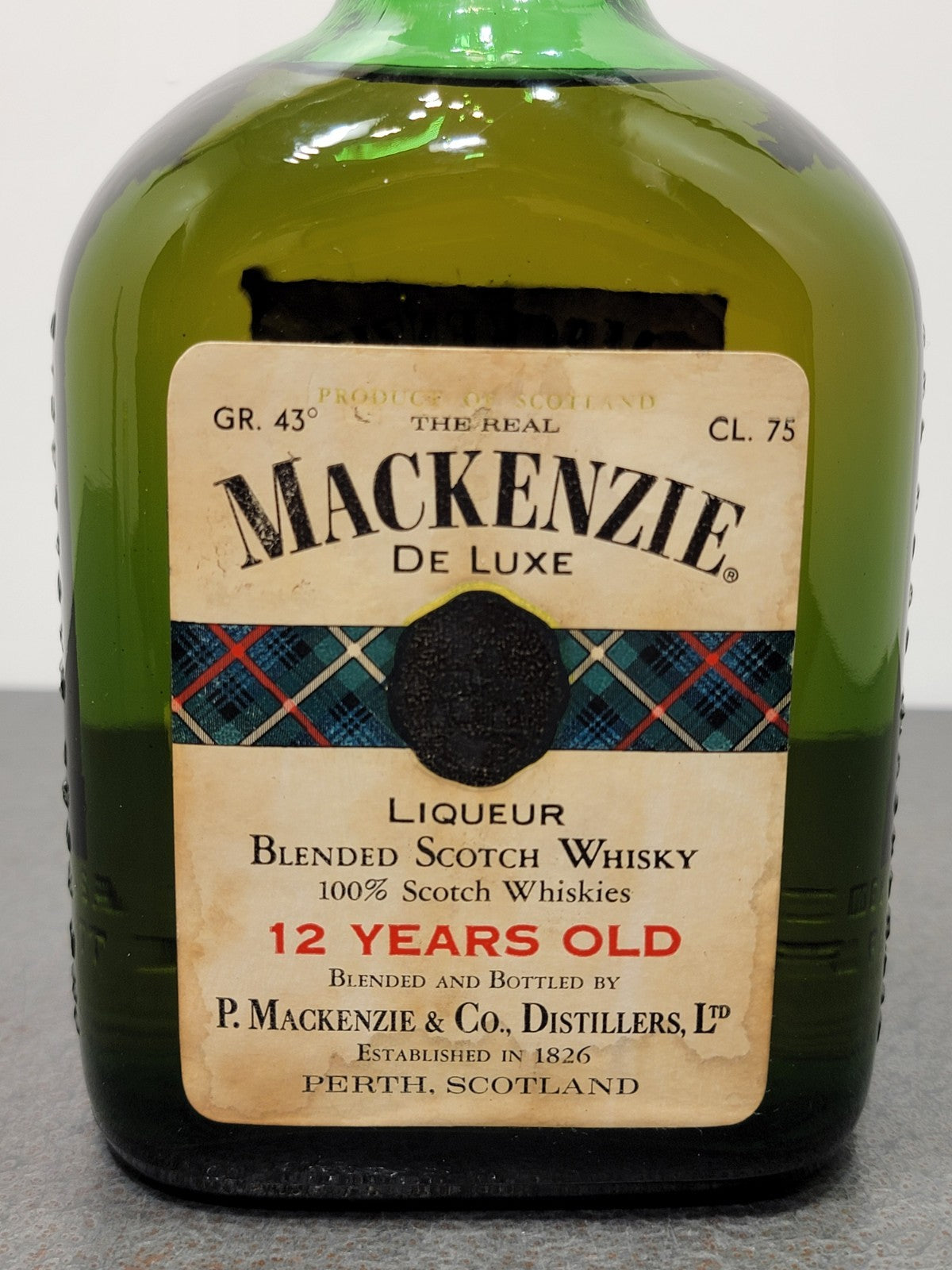 Whisky Mackenzie 12 years 1970s Blended Scotch Whisky bott.75 cl 43%