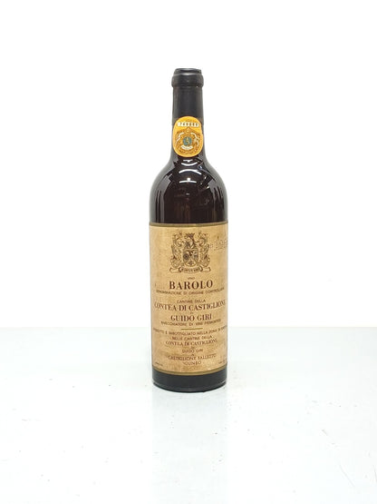 Barolo Guido Giri 1964 Castiglione Falletto bott.72 cl 13.8%