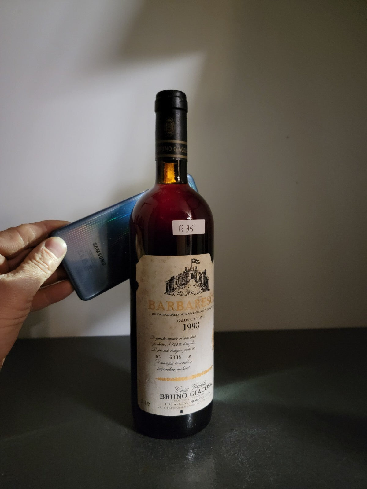 Barbaresco Bruno Giacosa 1993 Gallina di Neive  bott..75 cl 13.5%