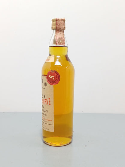 Whisky Drury's 5 years Special Reserve Blended Scotch Whisky anni 70 bott.75 cl
