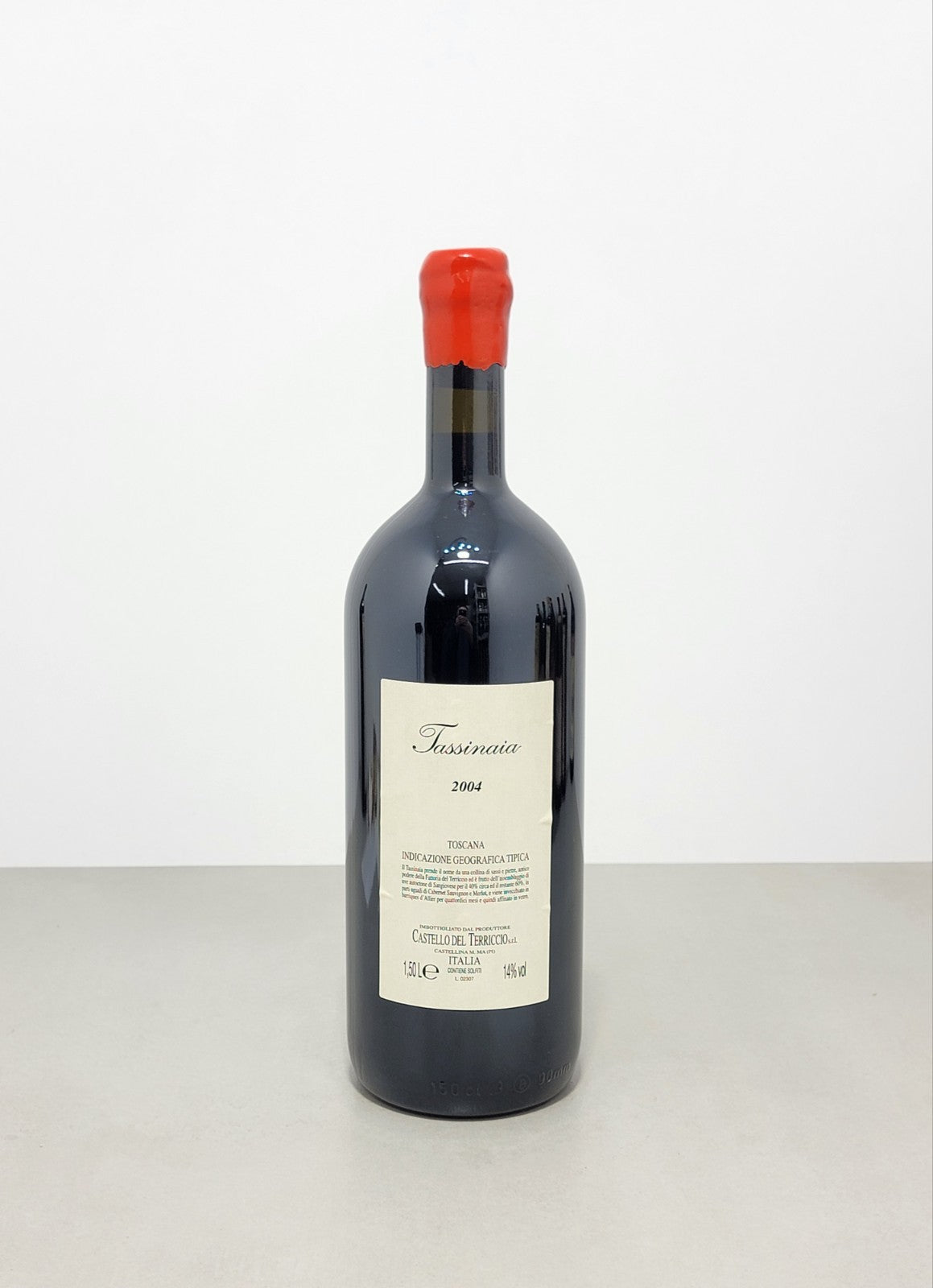 Tassinaia Castello del Terriccio 2004 Magnum Cassa Di Legno bott. 1,5 lt 14%
