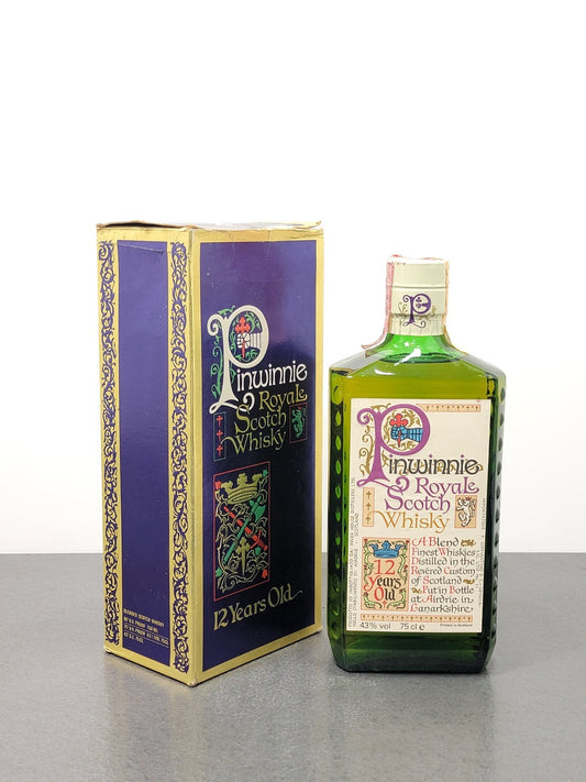 Whisky Pinwinnie Royal 12 years 1970s Blended Malt Scotch Whisky bott.75 cl 43%