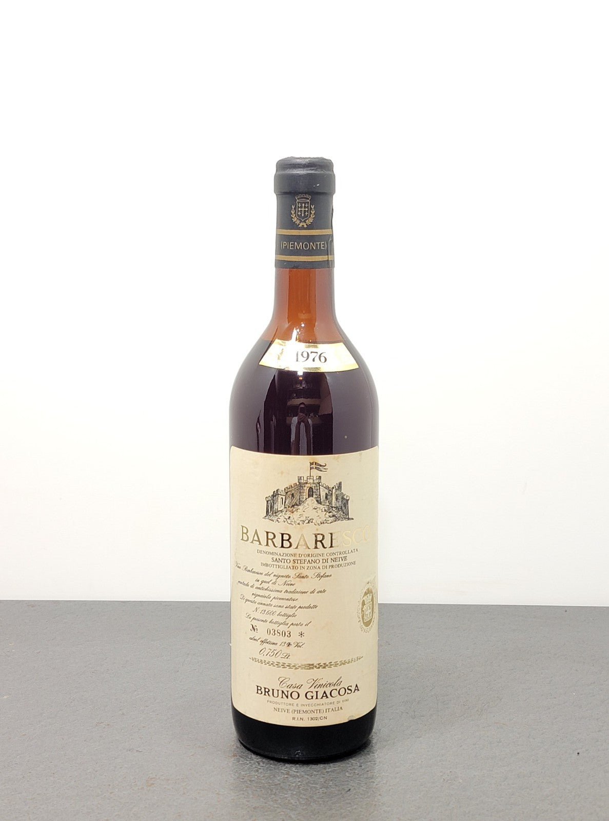 Barbaresco Bruno Giacosa 1976 Neive bott..75 cl 13%