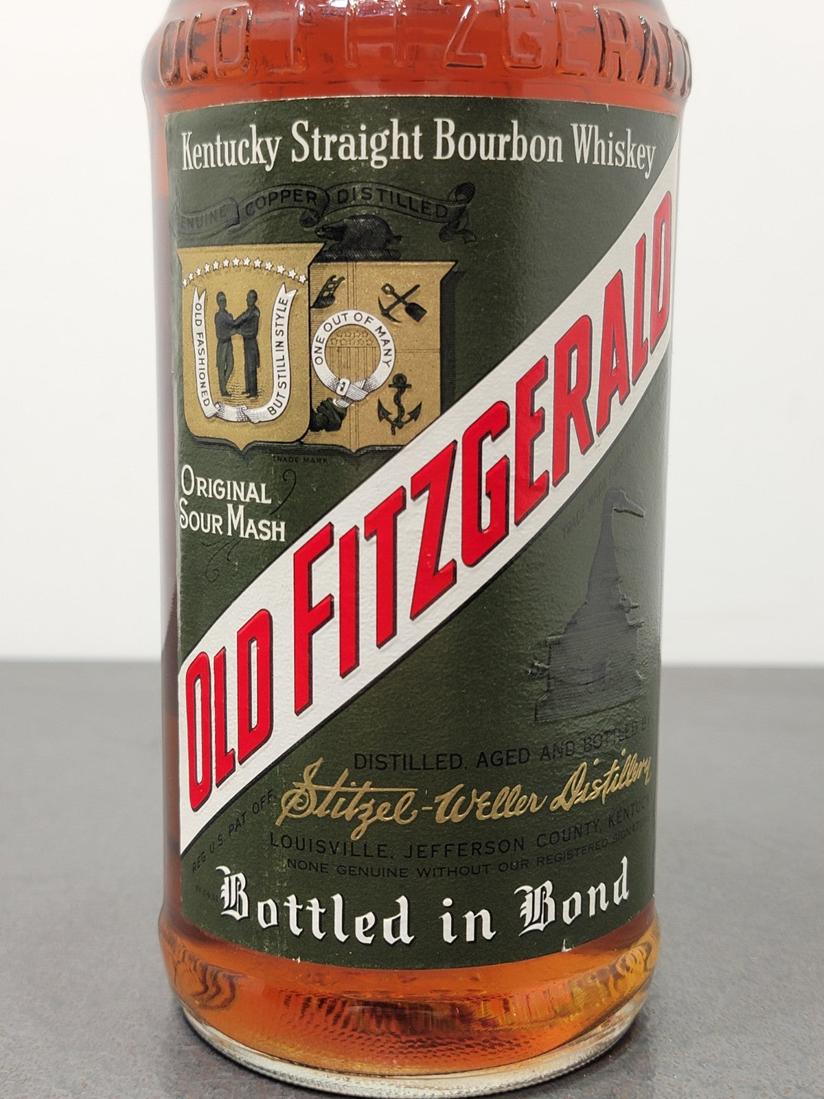 Whisky Old Fitzgerald 6 years 1960s Bourbon Stitzel-Weller 86 Proof 75 cl 43%