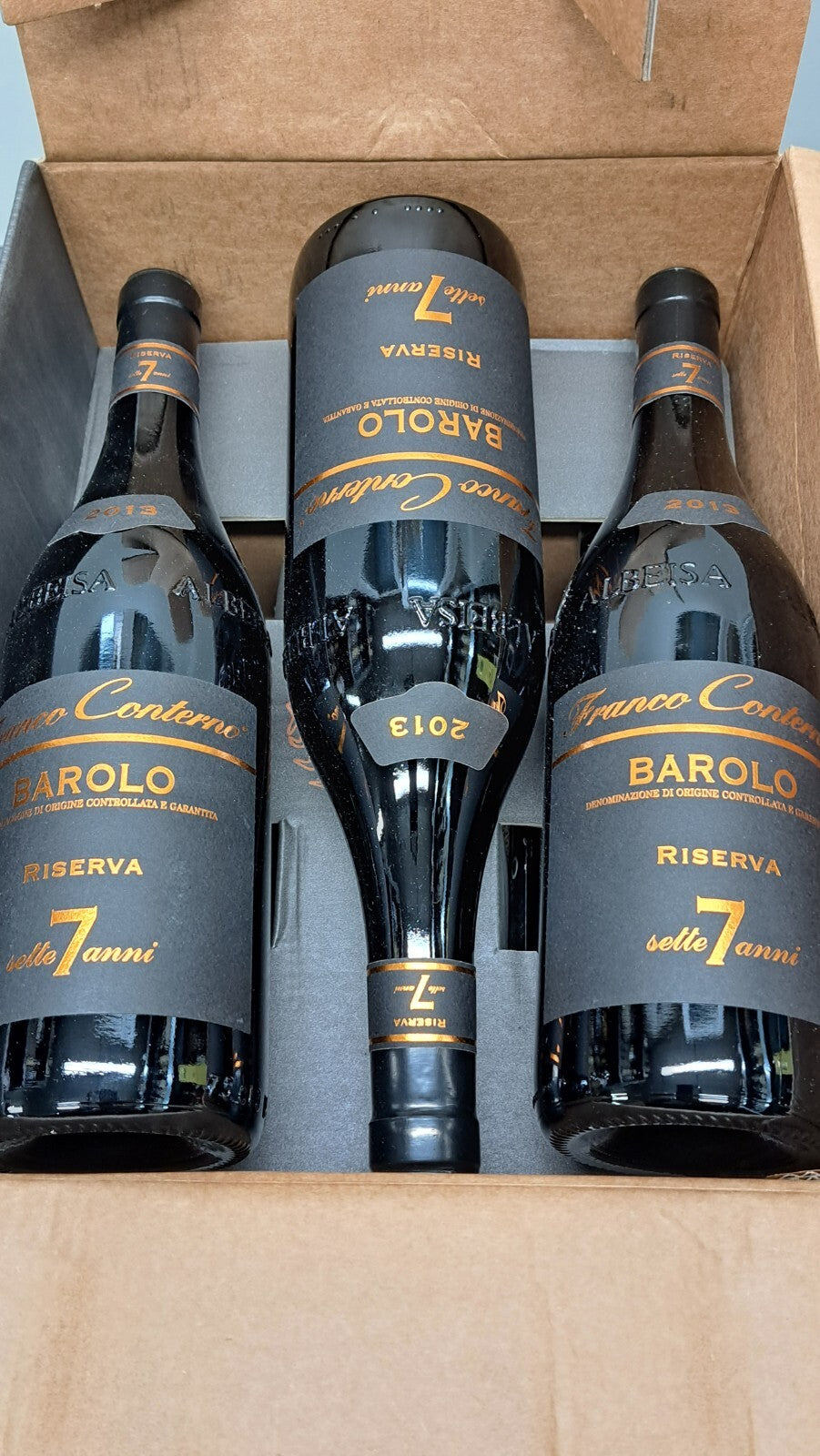 Barolo Franco Conterno 2013 Riserva 7 Anni 6 bottiglie 75 cl 14,5%