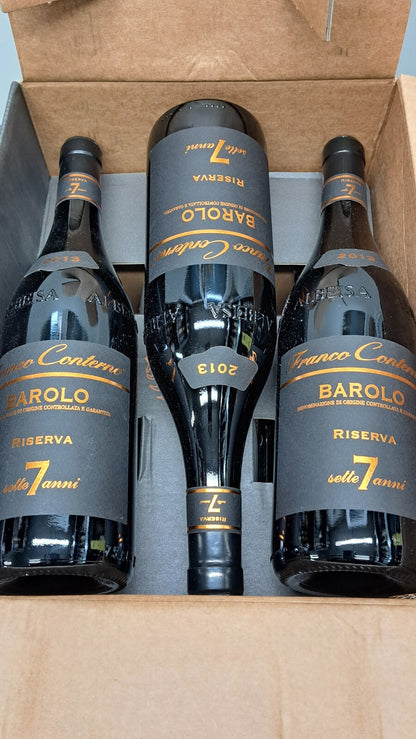 Barolo Franco Conterno 2013 Riserva 7 Anni 6 bottiglie 75 cl 14,5%