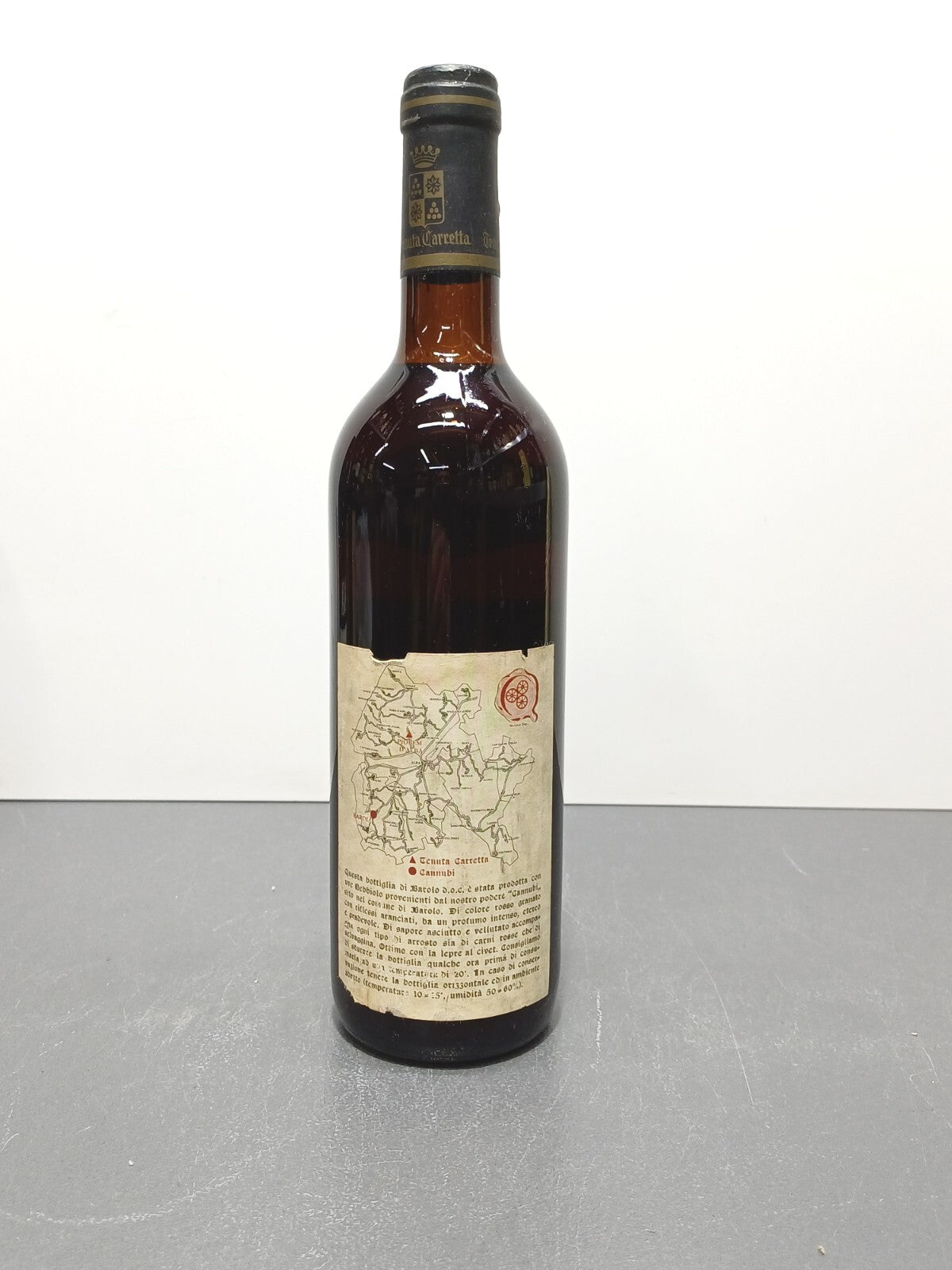 Barolo Carretta 1970 Cannubi Riserva Speciale bott. 72 cl 14%