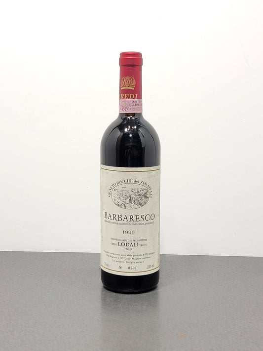 Barbaresco Lodali 1996 Vigneto Rocche Dei 7 Fratelli bott. 75 cl 13.5%