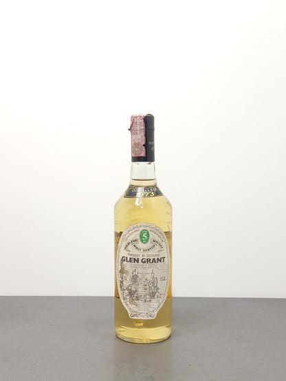 Whisky Glen Grant 5 years 1973 Highland Malt Scotch Whisky bott.75 cl 40%